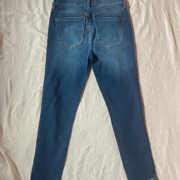 free people great heights frayed skinny jeans - Picture 6 of 7